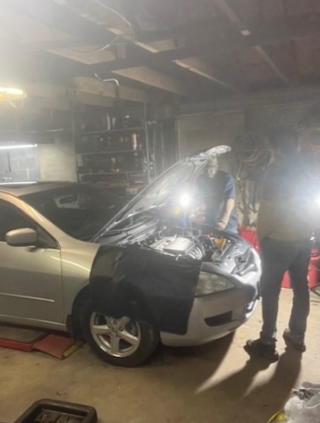 Under-hood diagnostics in the shop